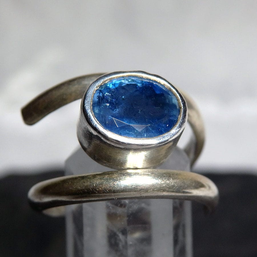 Bague Design En Argent Massif 925 - Taille 61, 13.4g, Jamais Portée, Très Bon état