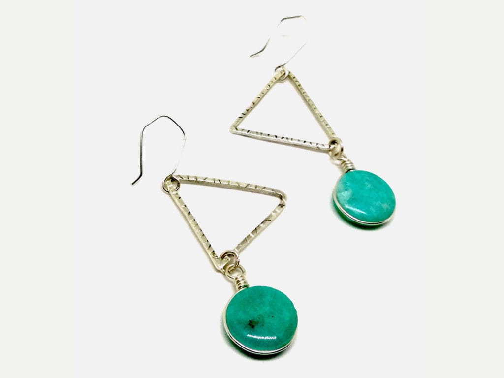 Lot 8 Paires De Tiges Boucles D'oreilles Triangles Argent Sterling 925 - Neuf Avec étiquettes
