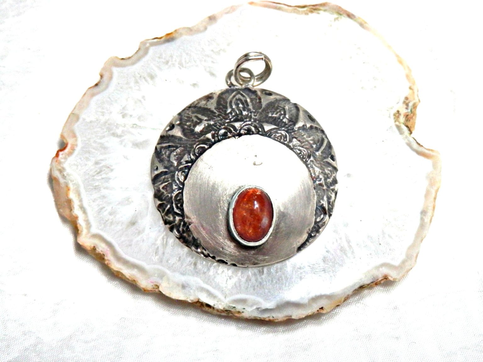 Pendentif Ethnique En Argent 2,09g - Occasion, Style Ethnique Pour Femme