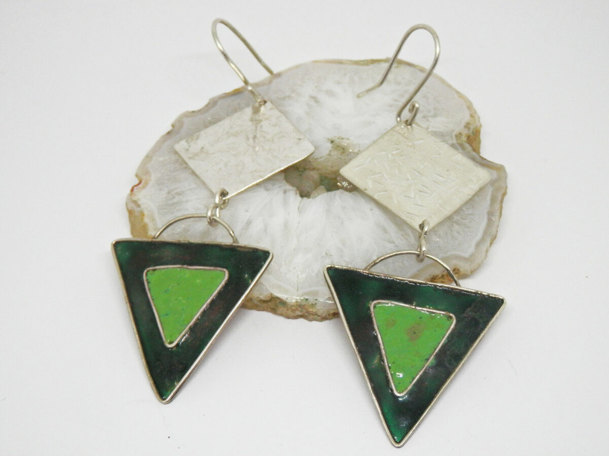 Boucles D'oreilles Pendantes Argent