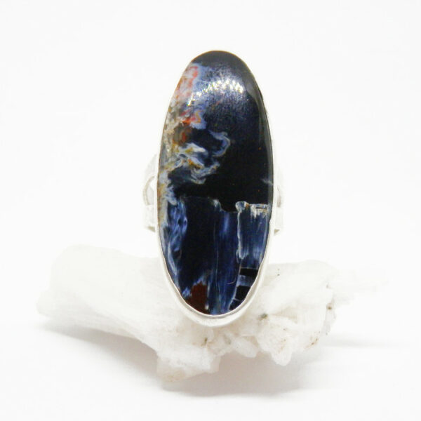 Bague Imposante Piétersite argent massif
